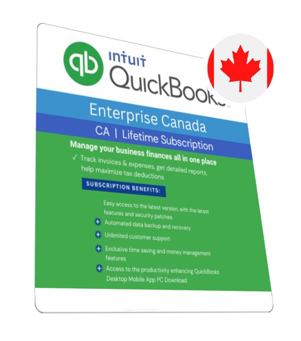 QuickBooks Enterprise Canada Genuine License