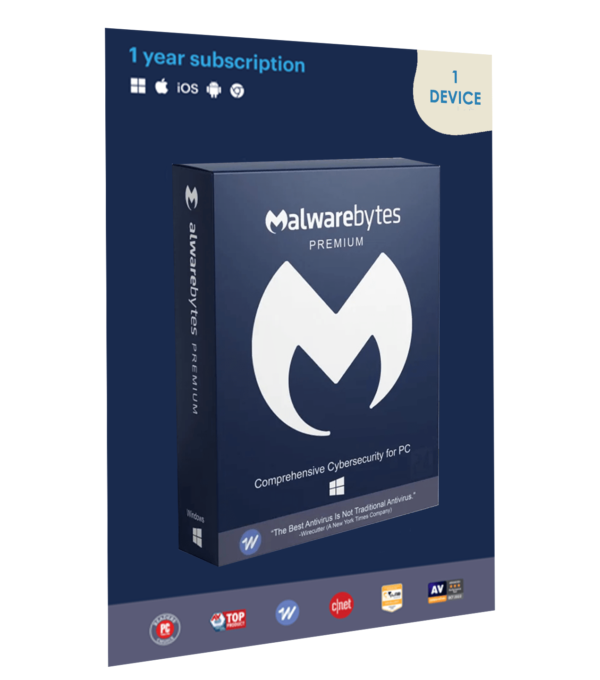 Malwarebytes Premium (1 year )