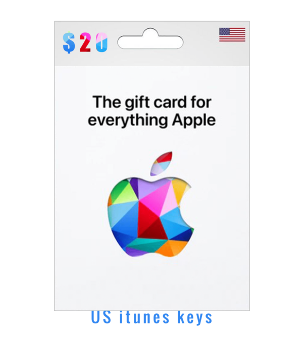 Apple iTunes Gift Card 20 USD