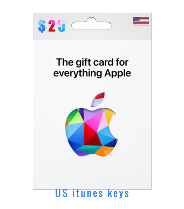 Apple iTunes Gift Card 25 USD