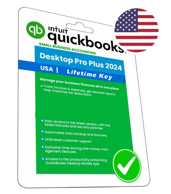 Intuit Quickbooks Desktop 2024 Pro Plus